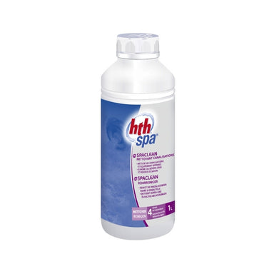 HTH SpaClean Rohrreiniger 1L – hocheffektiver Reiniger für Whirlpool-Leitungen, entfernt Fett, Seifenreste und Biofilm für hygienische Wasserqualität.