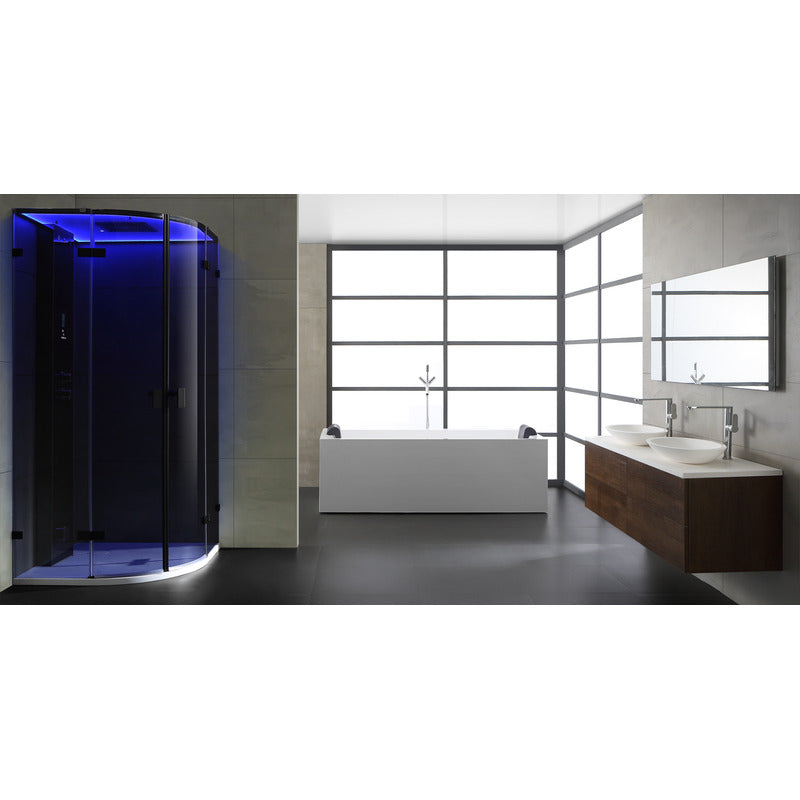 AWT LD110F15 Steam shower 90x90 with 3 kW steam generator for 1 person