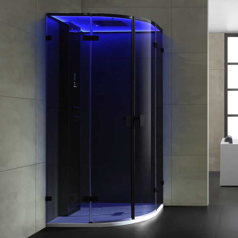 AWT LD110F15 Steam shower 90x90 with 3 kW steam generator for 1 person
