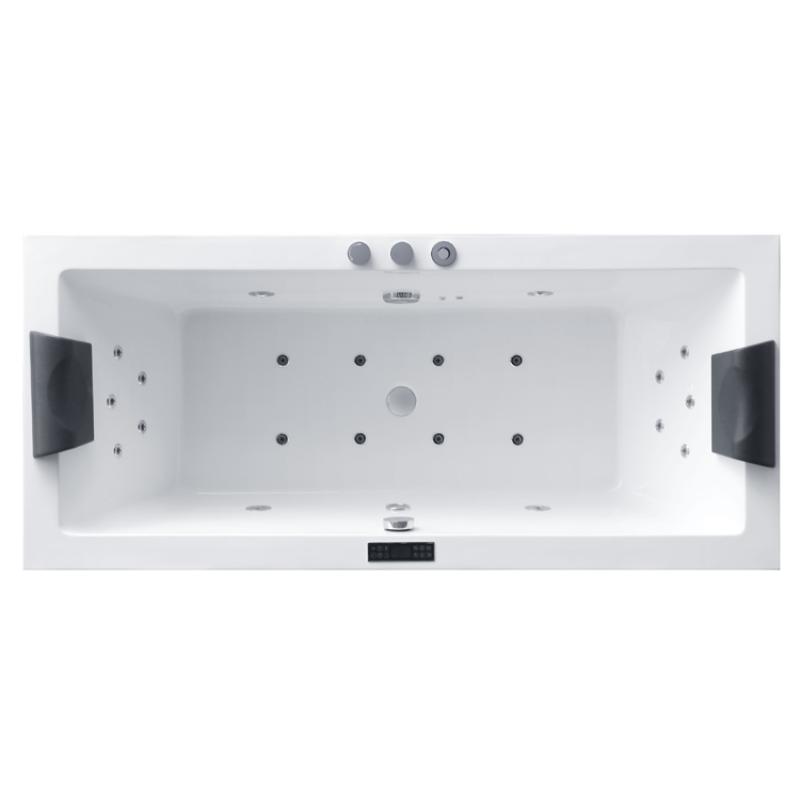 AWT_GE109TSL-F_Indoor_Whirlpool_Freistehend_190x90_von_oben