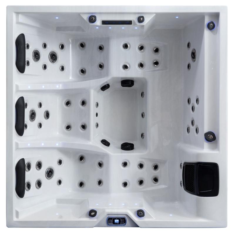AWT IN-402 eco extreme pro Outdoor Hot tub 200x200 for 5-6 Persons