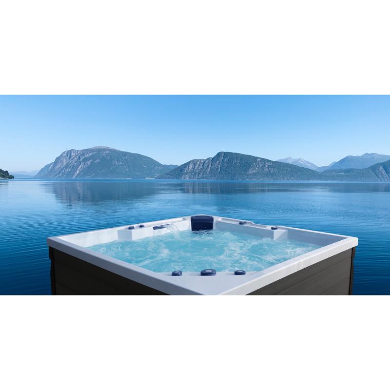 AWT IN-404 eco extreme Outdoor Hot tub 200x200 for 5-6 Persons