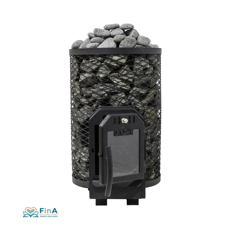 Cozy 12 O-TW wood-burning sauna heater 11.5 kW - BimSchV2 for 6-12 m³ sauna cabins