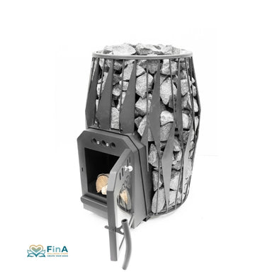 COZY 18 OG Saunaofen – moderner Holzofen mit Glastür, effizienter Wärmeleistung und geprüft nach BImSchV Stufe 2