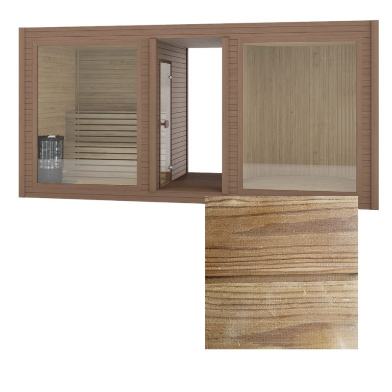 Celsium Tauras View garden sauna - panoramic area & functionality
