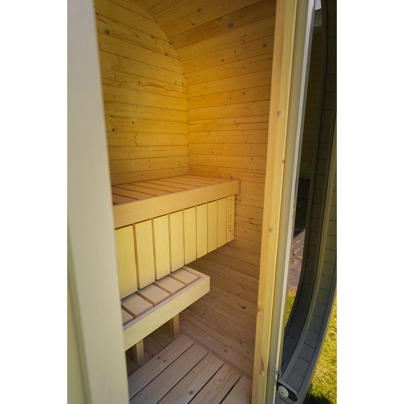 Celsium Ula Mini garden sauna - Compact & suitable for balconies