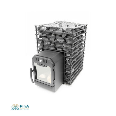 COZY 18 QUATTRO TW Saunaofen mit Glastür – stilvolle Wärmequelle für Saunen mit 9–18 m³ Raumvolumen