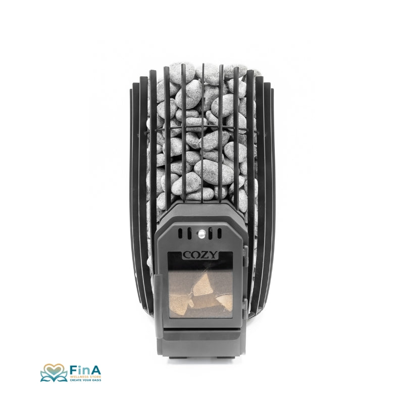 Cozy 18 SW TW wood-burning sauna heater 10.1 kW - BimSchV2 for 9-18 m³ sauna cabins