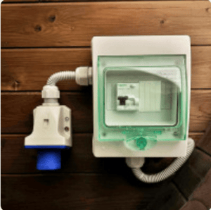 Koba Outdoor sauna Barrel Sauna DIY Configuration - Lighting & Electrical Connection