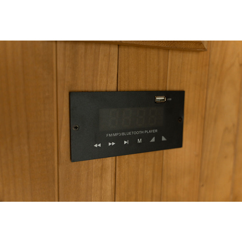 Bedienpanel mit FM/MP3/Bluetooth-Funktion für kabellose Musiksteuerung in der Infrarotkabine