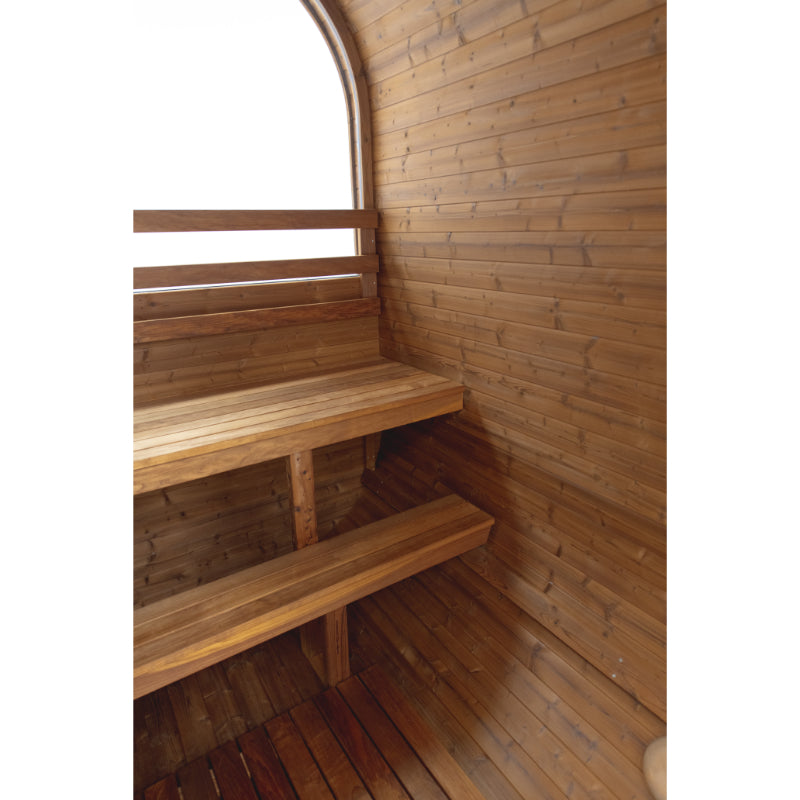 Hekla_Cube_Outdoorsauna_bank_seite