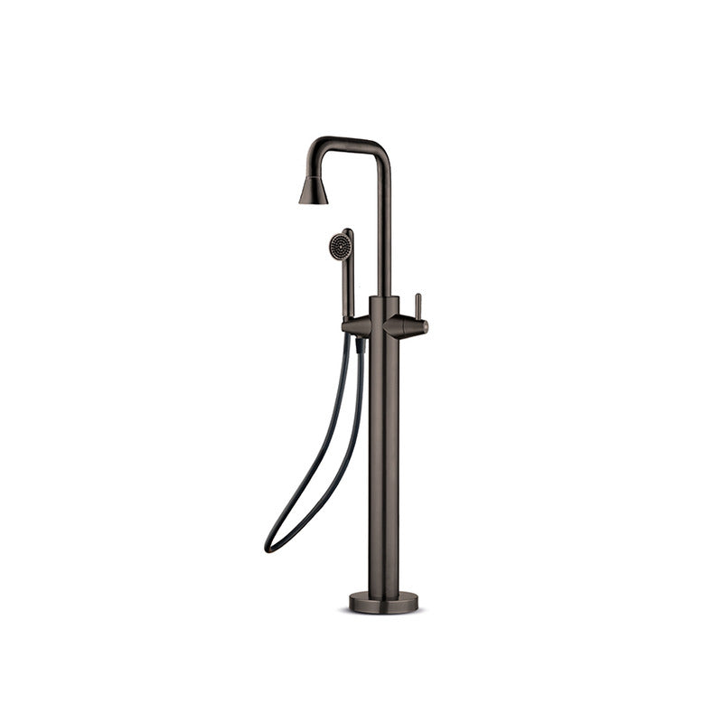 JEE-O cone Standarmatur in Gun Metal – moderne Badarmatur mit skulpturaler Form