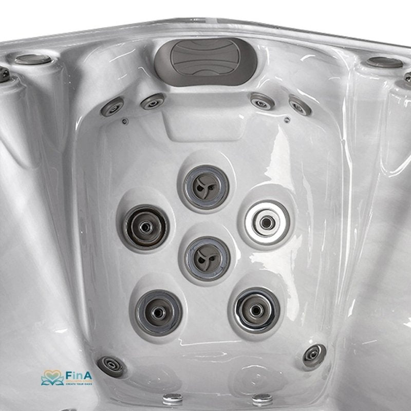 Rückendüsen im Whirlpool Alpha 723 – kraftvolle Massagefunktion für Schultern und Rücken