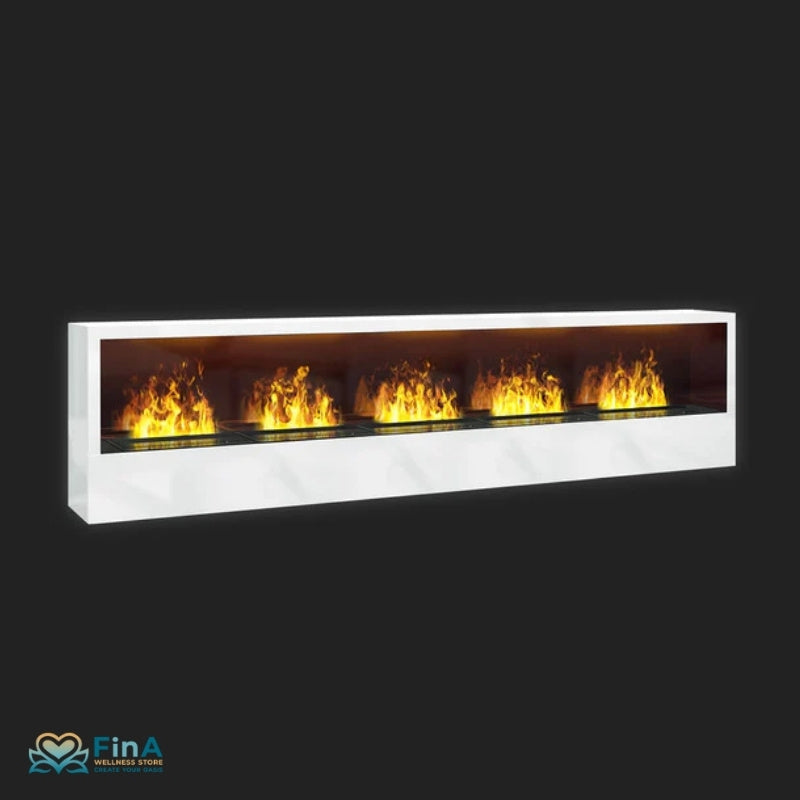 The Flame Hip-Wall in Weiß als moderne Wandgestaltung