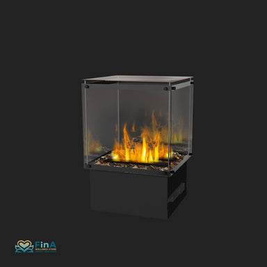 The Flame CUBE 50 Double Stone in elegantem Design