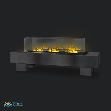 The Flame Railway Effektfeuer mit authentischer Steinoptik – perfekte Kombination aus Design und Gemütlichkeit