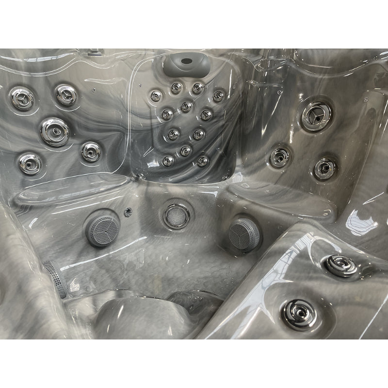 Thermals Ruby Whirlpool – 5 Personen, 66 Hydrotherapie-Düsen & LED-Licht
