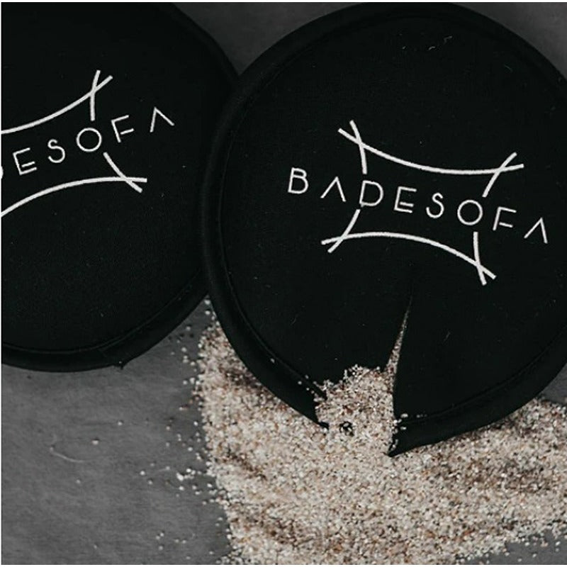 BADESOFA Sandgewicht mit gereinigtem Quarzsand – stabile Positionierung ohne Saugnäpfe, sicher vernäht in Neoprenhülle.