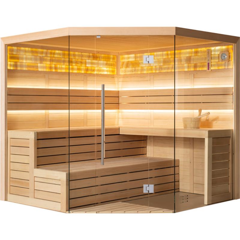 AWT E1621B Hemlock Sauna 200x200 for 4+ Persons