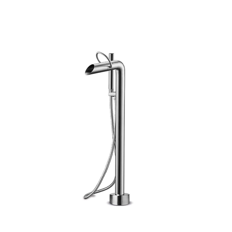JEE-O pure Standarmatur aus gebürstetem Edelstahl mit Handbrause