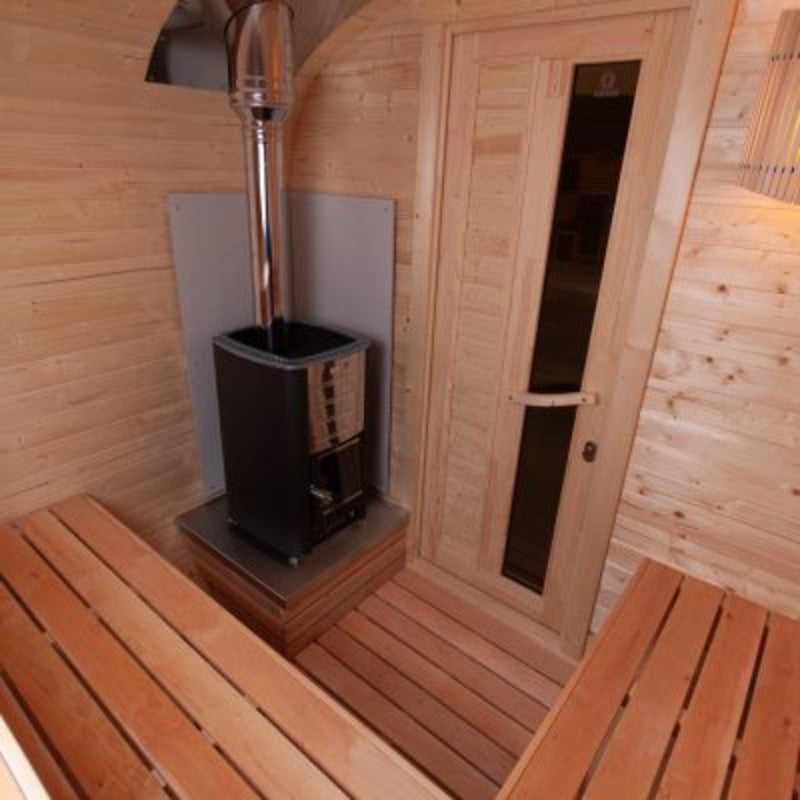 Koba Basic Quadro garden sauna in spruce