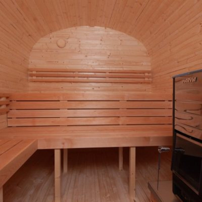 Koba Basic Quadro garden sauna in spruce