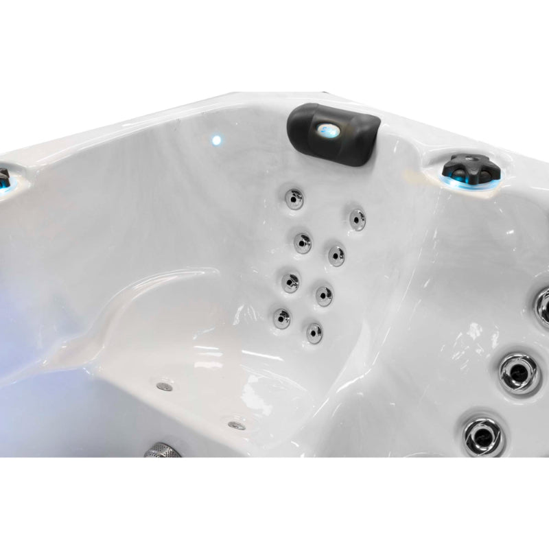 Digitales Steuerungspanel des Renew Spa Whirlpools – einfache Bedienung für Temperatur und Massageprogramm