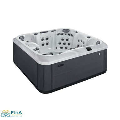 Platinum Spas Sicily Hot Tub – luxuriöser Outdoor-Whirlpool mit eleganter Verkleidung und ergonomischer Sitzanordnung für bis zu sieben Personen