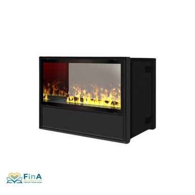The Flame HIP 50 Front – Einbau-Effektfeuer mit 50 cm Flammenlänge und bronzierter Frontverglasung für stilvolles Ambiente. ✨🔥