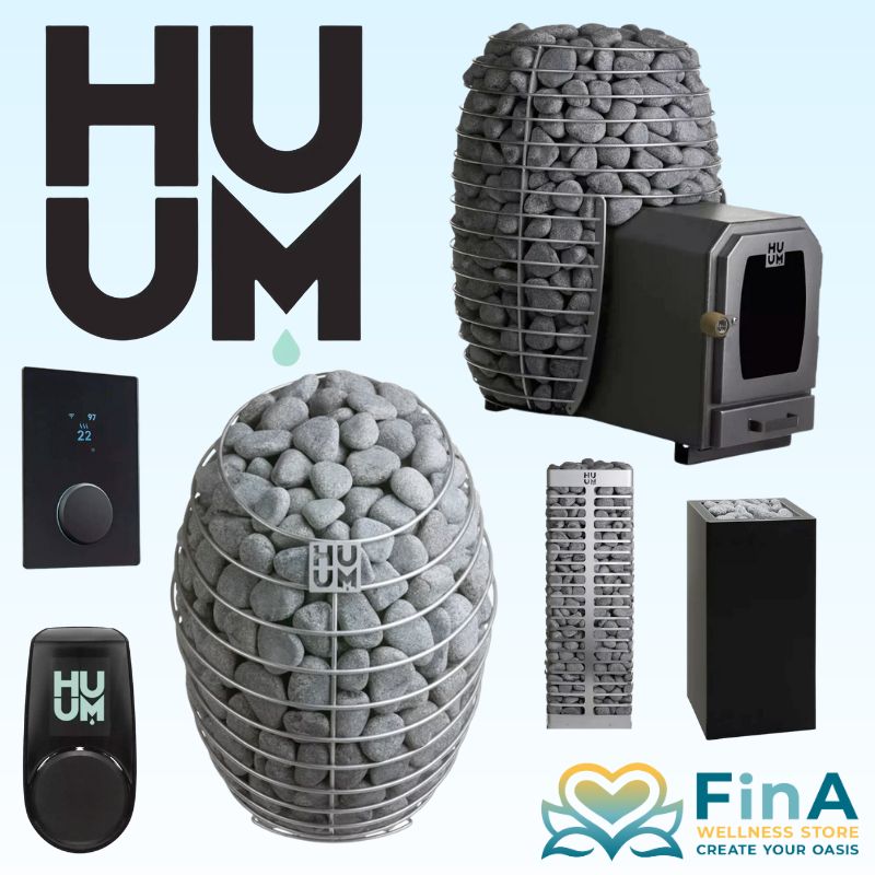 Huum Saunaöfen Saunatechnik Produkte Sammlung im FinA Wellness Store