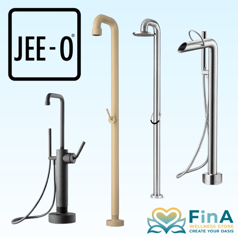JEE-O Gartenduschen Standarmaturen Produkte Sammlung im FinA Wellness Store