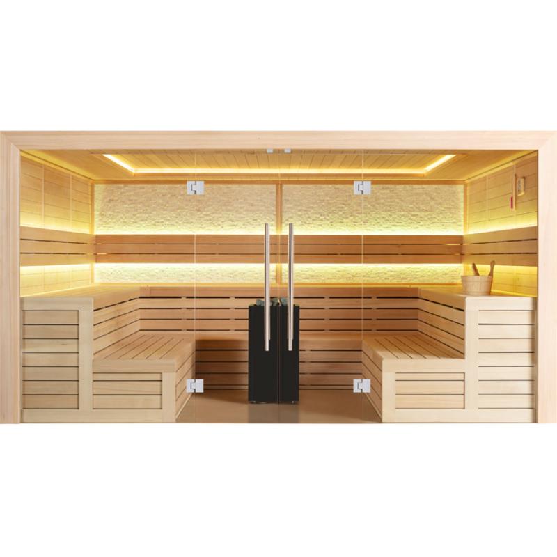 AWT E1600B Hemlock Sauna 350x250 für 7+ Personen