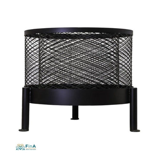 Saunaofen mit Gitterkorb und Saunasteinen – elegantes Design für jede klassische Sauna