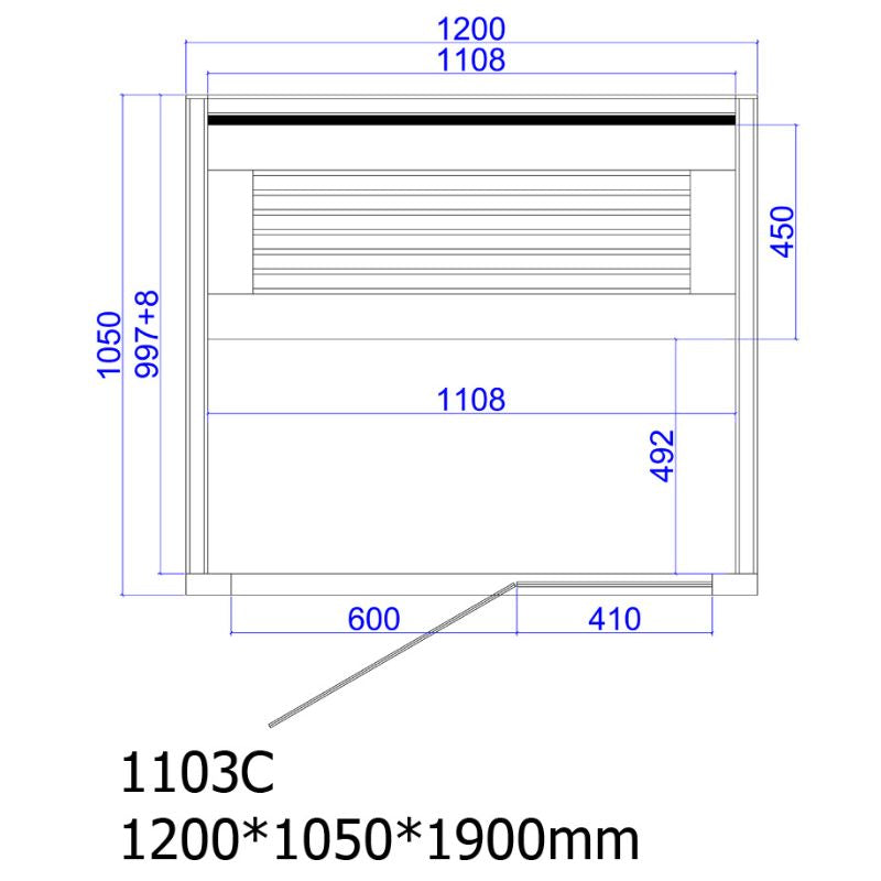 AWT-E1103C-Hemlock-Sauna-120x105-fur-1-2-Personen-Produktdatenblatt