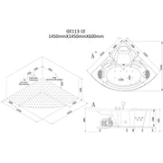 AWT-GE113-1E-Indoor-Whirlpool-145x145-technische-Zeichnung