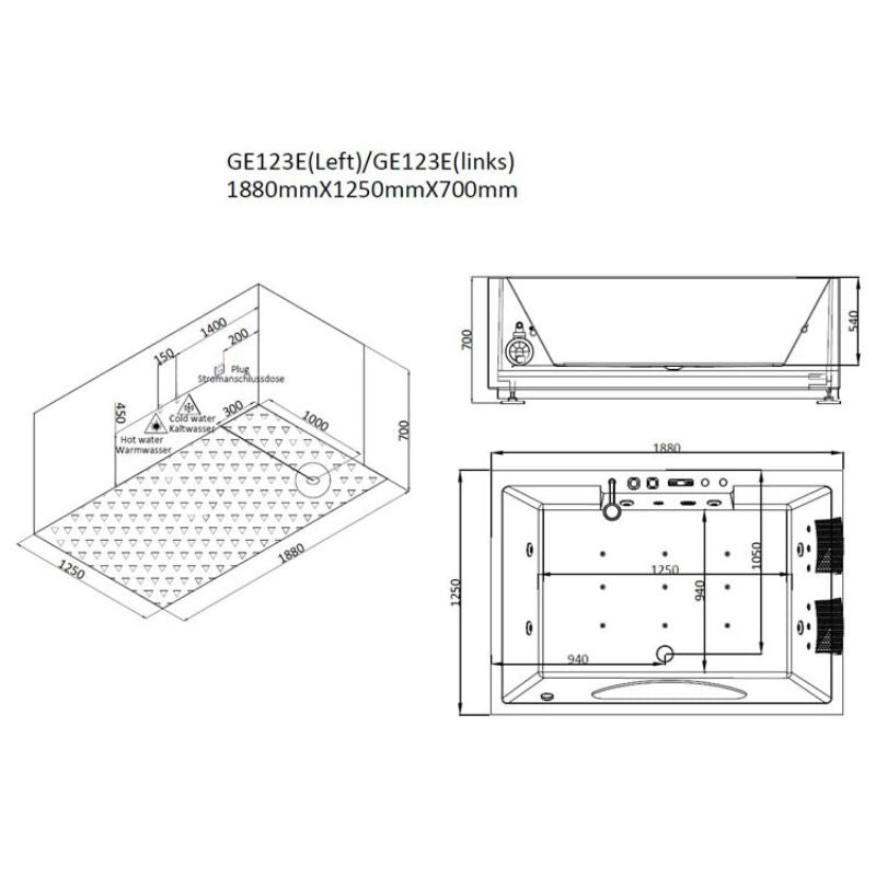 AWT-GE123E-Indoor-Whirlpool-188x125-technische-Zeichnung