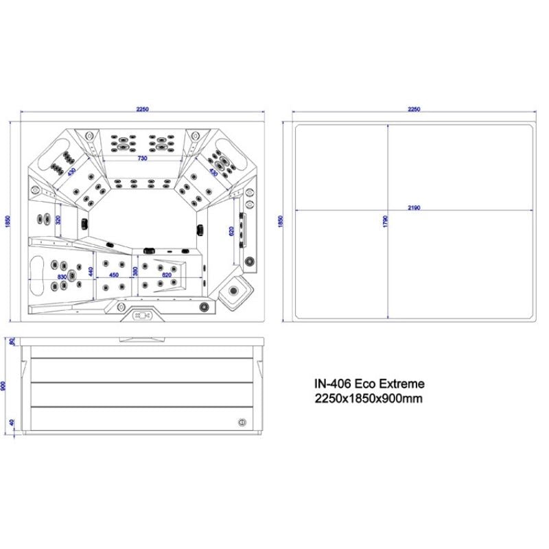 AWT-IN-406-premium-Outdoor-Whirlpool-225x185-technische-Zeichnung