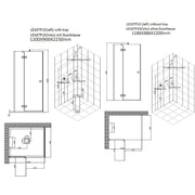 AWT-LD107F15-Dampfdusche-120x90-mit-3-kW-Dampfgenerator-version-links