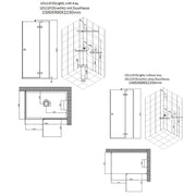 AWT-LD111F15-Dampfdusche-150x90-mit-3-kW-Dampfgenerator-Rechts-mit-duschtasse