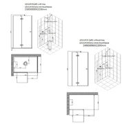 AWT-LD111F15-Dampfdusche-150x90-mit-3-kW-Dampfgenerator-links-mit-duschtasse