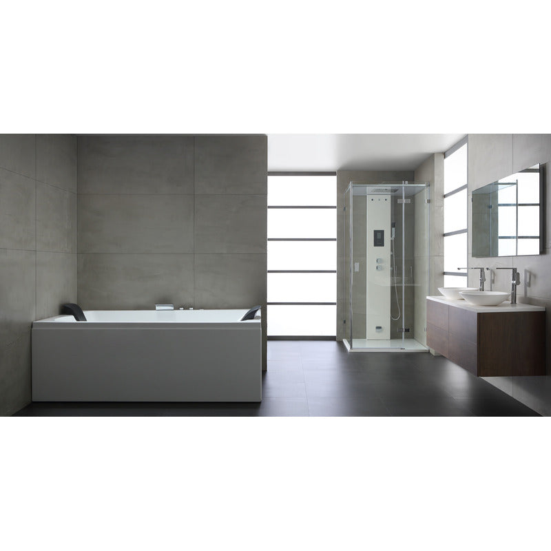 AWT GE115TSL Indoor Whirlpool 180x130 für 2 Personen