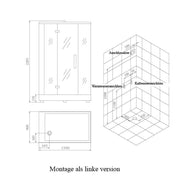 AWTDZ961F8-Dampfdusche-150x90-mit-4.5kW-Dampfgenerator-Linke-Version-Produktdatenblatt