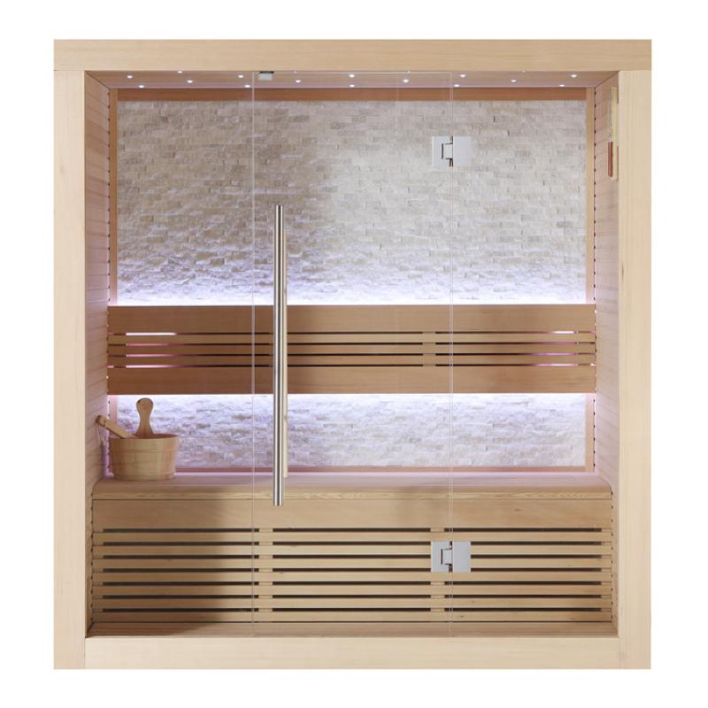 AWT E1103B Hemlock Sauna 150x105 für 2 Personen