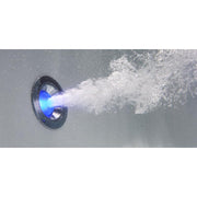 EAGO AWT GE113-1TSL Whirlpool mit aktivem Wasserdüsensystem und blau leuchtender Jet-Funktion unter Wasser