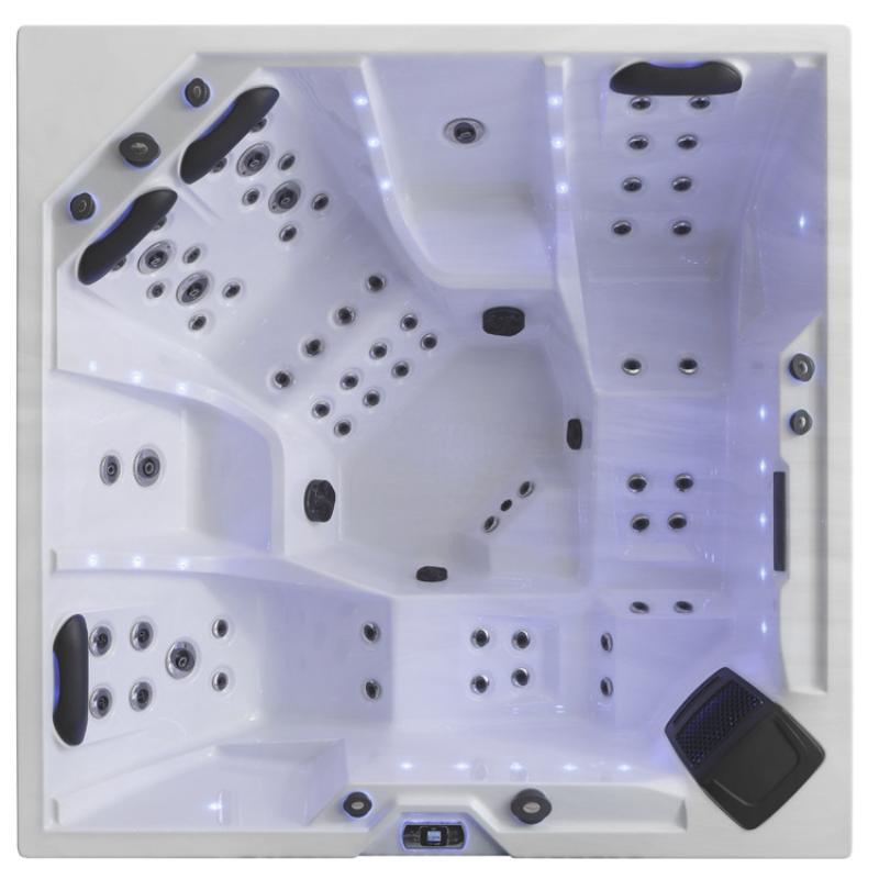 AWT IN-404 premium outdoor Hot tub 200x200 for 5-6 Persons