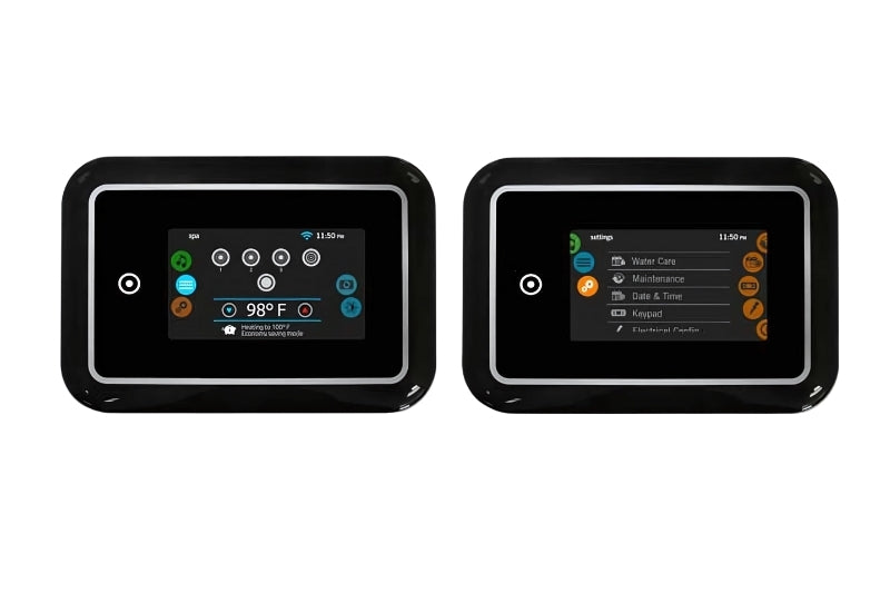 Steuerung des AWT Innovation590 Dual – Gecko Computersystem mit Farbdisplay