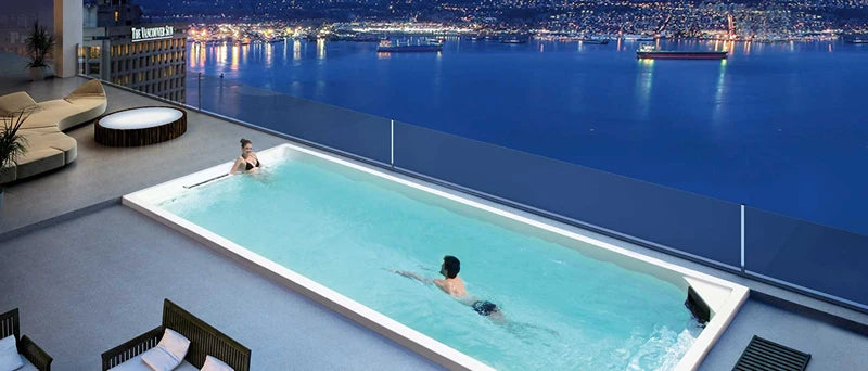 So verwandeln AWT Swim Spas Deinen Garten in ein Fitness-Spa