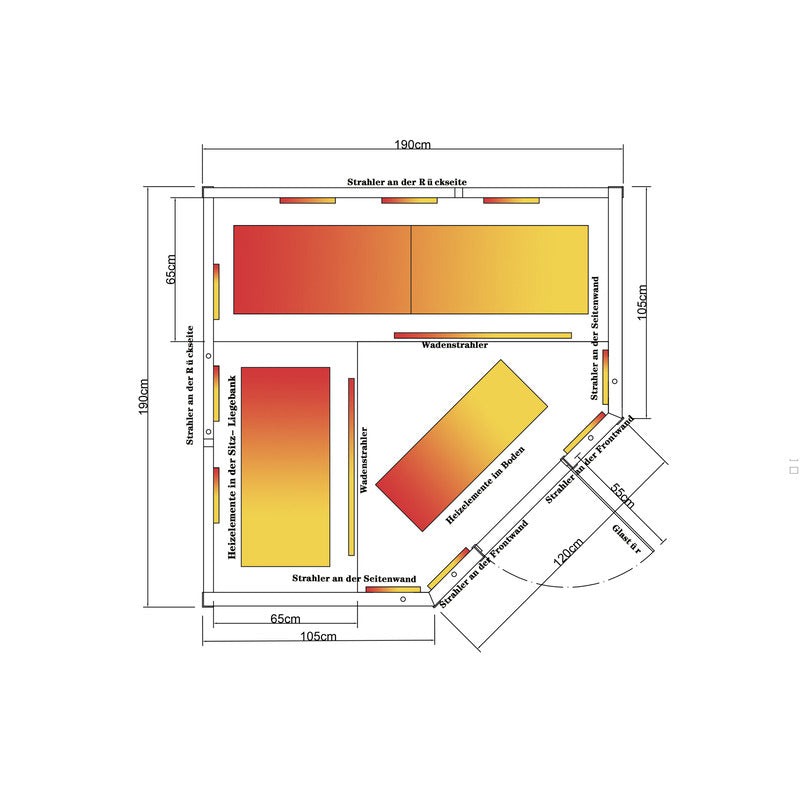 Allwaspa-Infrarotkabine-AL-190-E_oben-scaled