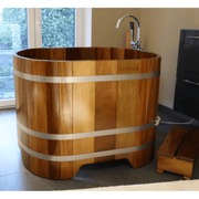  Eisbad aus Kambala-Holz mit Kühlaggregat und Sitzbrett – hochwertige Ausführung für Outdoor-Nutzung