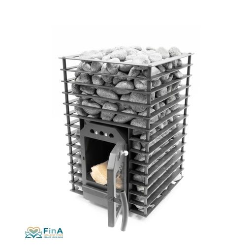 Cozy 12 Quattro Holzofen – robuste Rückseite mit sicherem Luftauslass, entwickelt für effiziente Wärmeverteilung